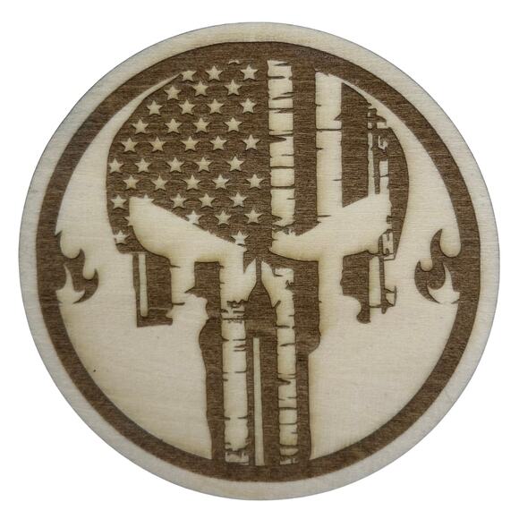 Disc Golf Mini Personalized Wood Laser Engraved Bottle Opener 4" - Picture 4 of 7